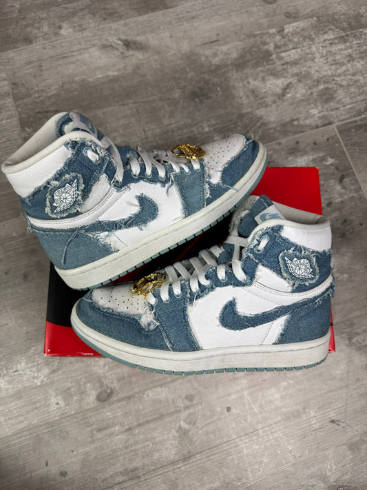 36.5 - Jordan 1 Retro High 'Denim' (W)