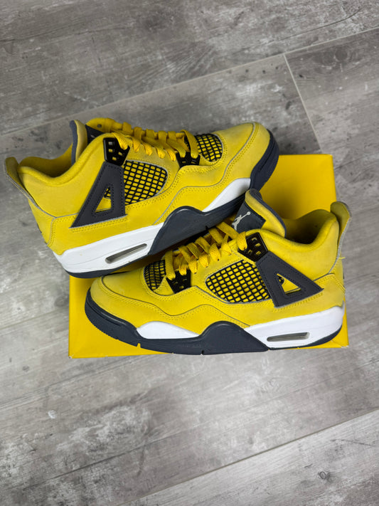 38.5 - Jordan 4 Retro 'Lightning' GS