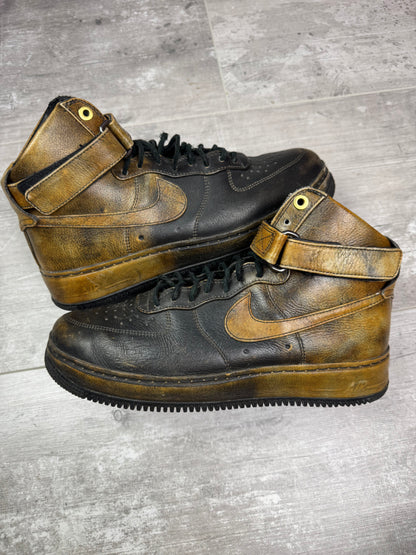 44.5 - Nike air force one high x Pigalle 'Black Gold'