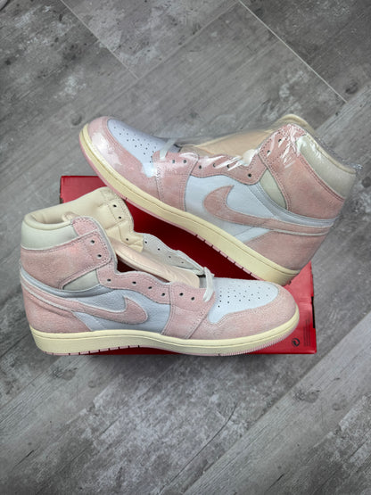 44.5 - Jordan 1 Retro High 'Washed Pink' (W)