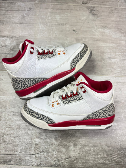 37.5 - Jordan 3 Retro 'Cardinal' GS