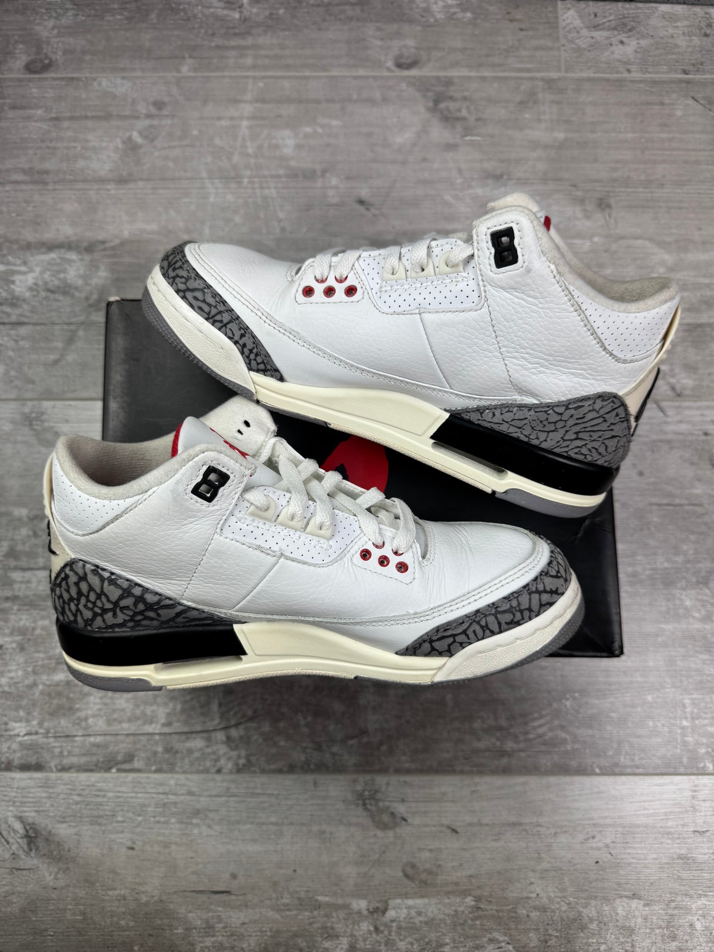 40 - Jordan 3 Retro 'White Cement Reimagined' (GS)