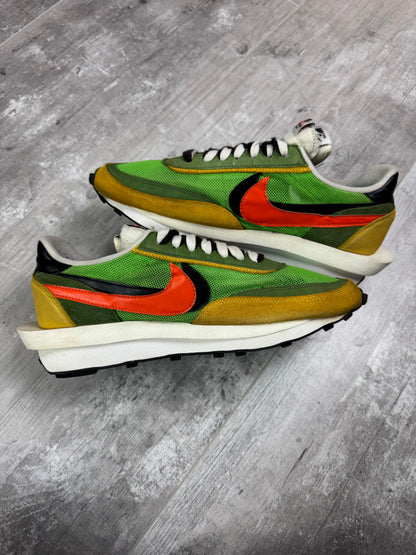 45.5 - Nike x Sacai LD Waffle 'Green Gusto'