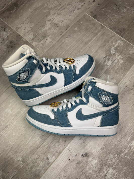 40 - Jordan 1 Retro High 'Denim' (W)