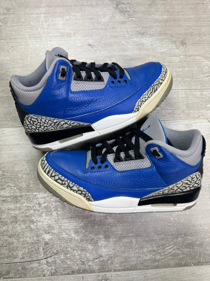 40.5. - Jordan 3 Retro 'Varsity Royal'