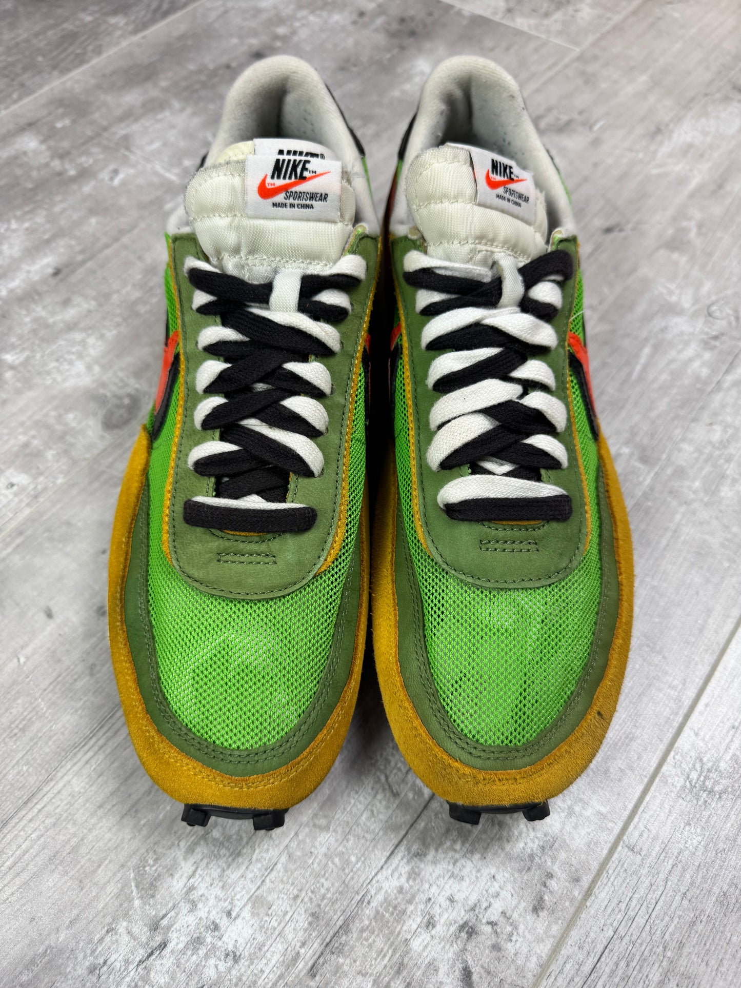 45.5 - Nike x Sacai LD Waffle 'Green Gusto'