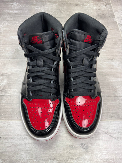 40.5 - Jordan 1 Retro High 'Bred Patent'