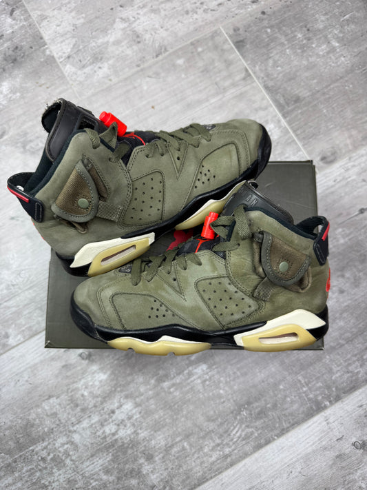 36 - Jordan 6 Retro x Travis Scott 'Kaki'