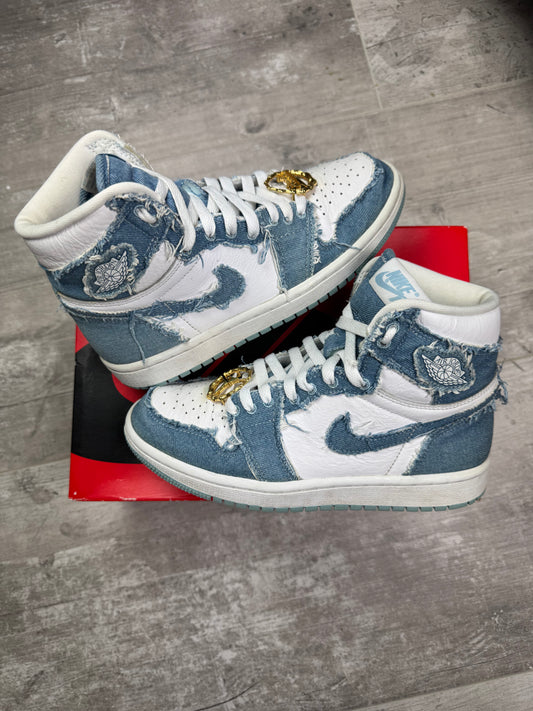 36.5 - Jordan 1 Retro High 'Denim' (W)